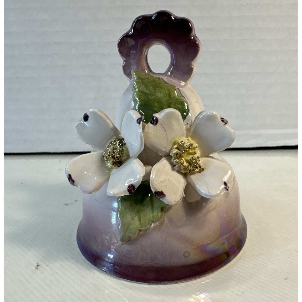 Vintage Norcrest Bell Roses Flowers Bone China Made in Japan J-10 Luster ware